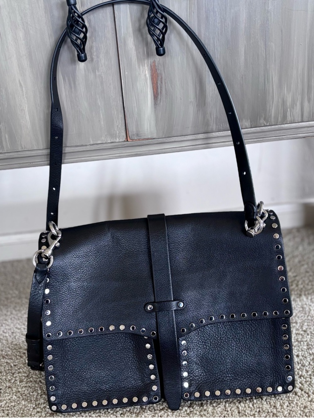 Rebecca Minkoff Nanine Studded Crossbody Bag✨ - Picture 6 of 9
